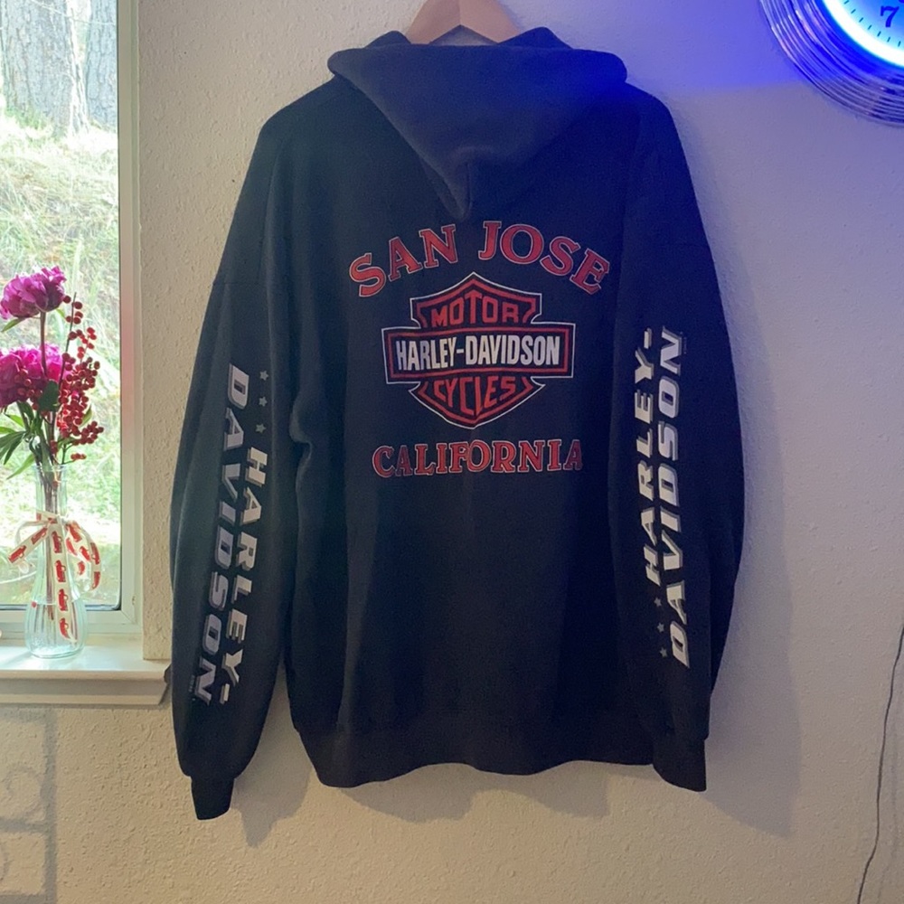 Vintage Harley Davidson Hoodie XL
